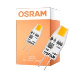 Osram LED Pin Micro Capsule G4 1W 100lm - 827 ekstra varm hvid | erstatter 10W