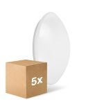 Fordelspakke 5x Ledvance Surface Rundt 350 Hvid 18W 1440lm - 840 kold hvid | IP44 - erstatter 2x18W
