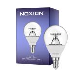 Noxion LED E14 Kugle 5W 470lm - 922 - 927 Dim to Warm| Bedste Farvegengivelse - Dæmpbar - Erstatter 40W
