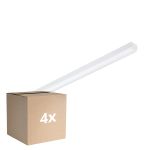 Fordelspakke 4x Philips LED Lysrender CoreLine Hvid 25W/37W 3500lm/5200lm - 830-840 CCT| 150cm - Erstatter 2x58W