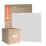 Fordelspakke 4x Ledvance LED Panel Eco 36W 3600lm - 840 Kold Hvid | 60x60cm - UGR <22