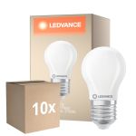 Fordelspakke 10x Ledvance Classic LED E27 Pære Matt 1.8W 250lm - 827 Ekstra Varm Hvid | Dæmpbar - Erstatter 25W