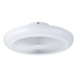 Eglo Loftventilator Sayulita 1 ABS Hvid 25.3W 820lm - 827-865 Justerbar Hvid + RGB | Dæmpbar