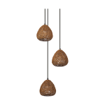 Ledvance Decor Papir Drop Gips/Stål Pendel Lampe Beige | Egnet til 3X E27