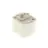 Bright Choice 1-Fase Rail Firkant Adapter Hvid