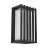 Eglo Vægbelysning Genovese Aluminium Sort 10W 1050lm - 865 Dagslys | IP65 - Bevægelsessensor
