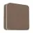 Eglo Vægbelysning Pedersano Aluminium Rusten 8W 800lm - 827-840-865 CCT | IP44