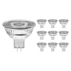 Fordelspakke 10x Noxion LED spot GU5.3 MR16 4.4W 345lm 60D - 827 ekstra varm hvid | dæmpbar - erstatter 35W