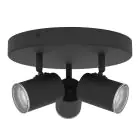 Eglo Loft Spot Consuma 1 Stål Sort | Egnet til 3x GU10